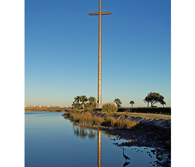 Serenity Cross in St. Augustine Poster